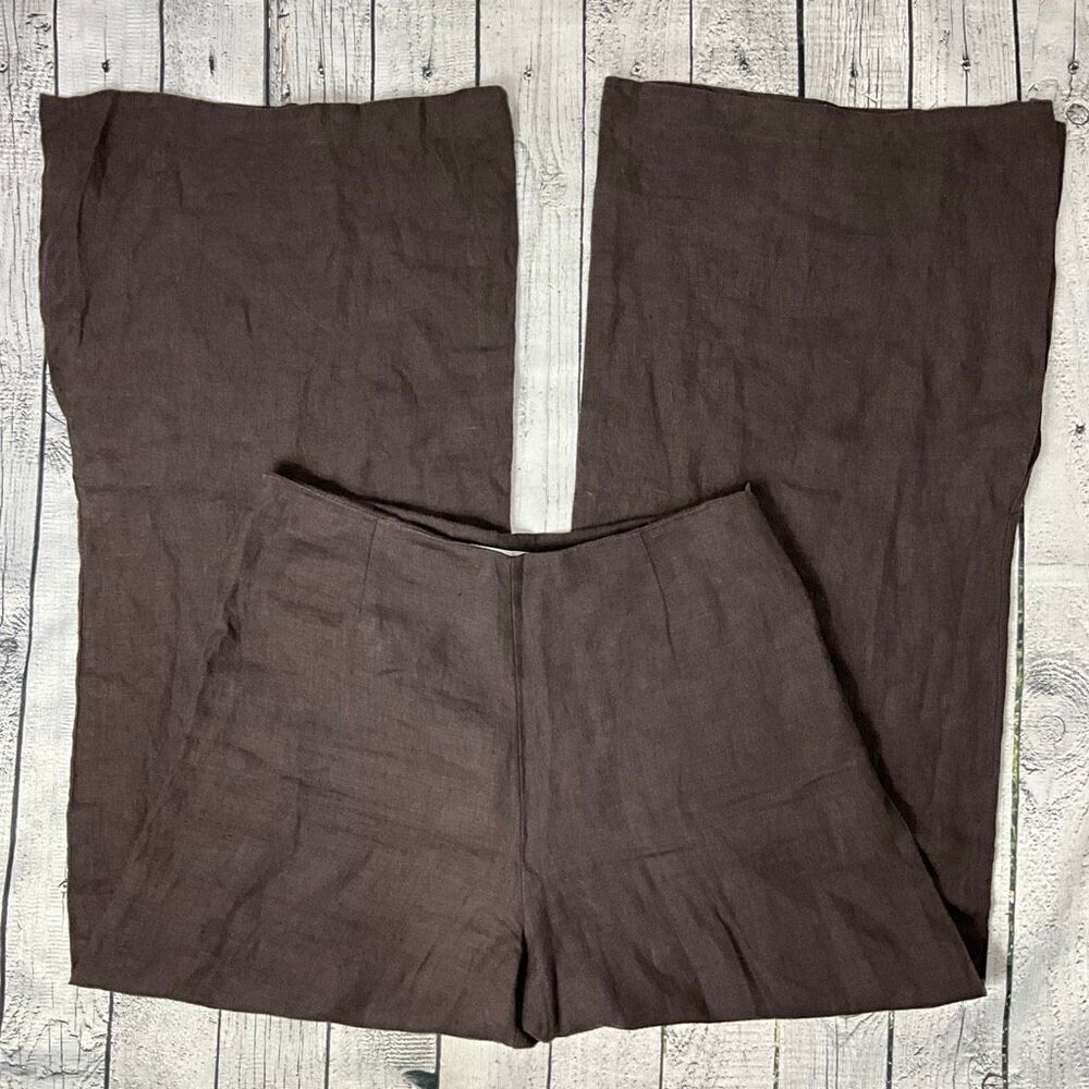 SARAH PACINI 100% Linen Pants
